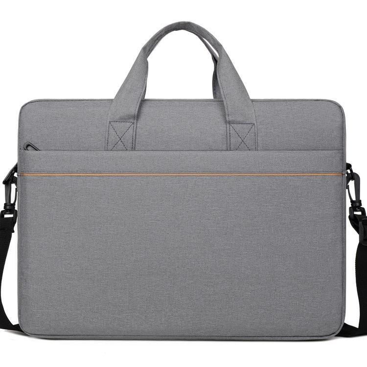 TS JYL laptop bag,Business Conference Oxford File Bag Briefcase Logo Print Unisex Handheld Laptop Bag New No specifications серый
