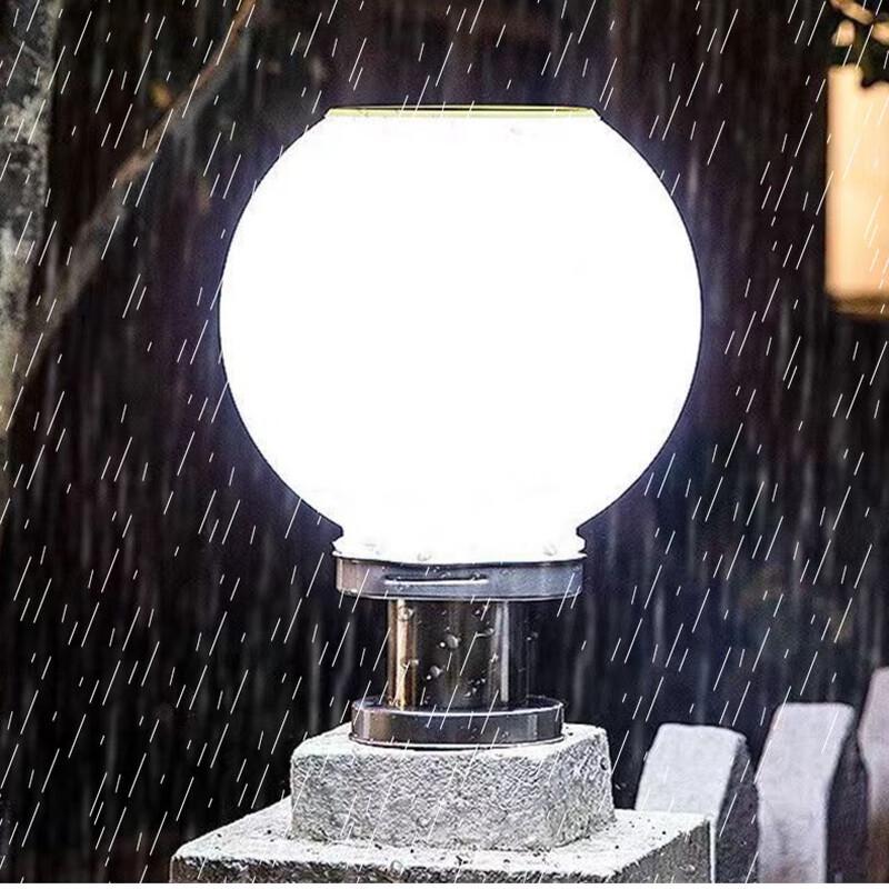 UOSU Solar Spherical Pillar Light