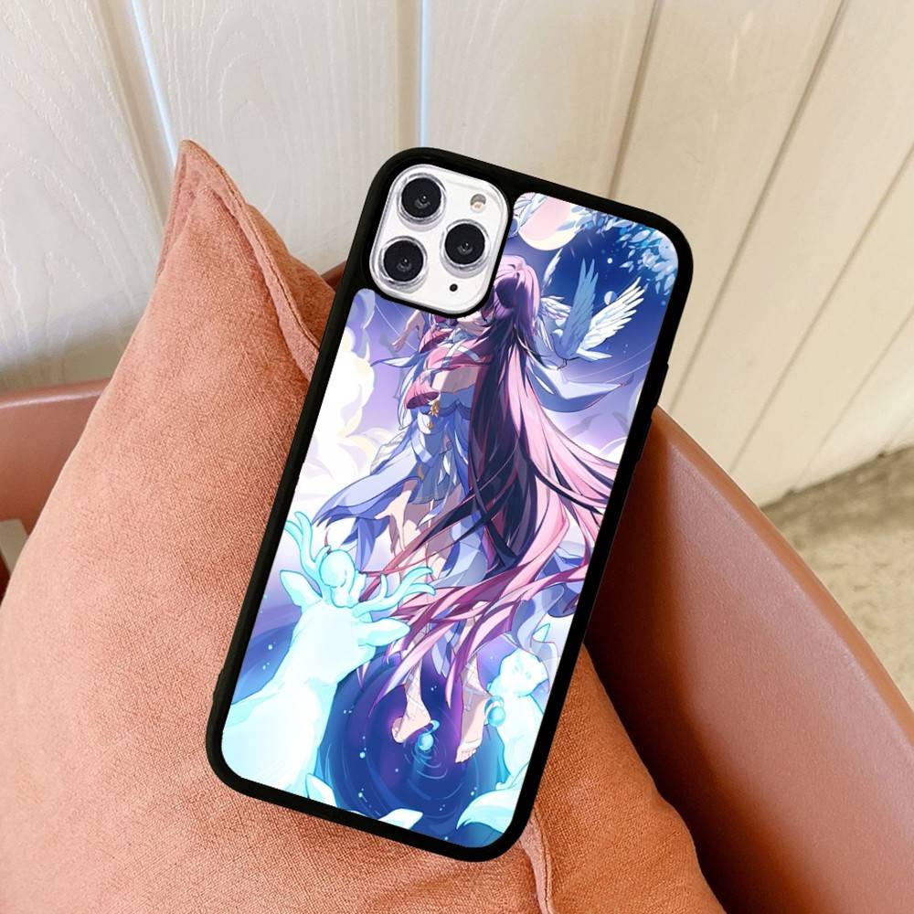 Genshin Impact Columbina For iPhone 11 12 13 14 15 16 17 Pro Max Plus TPU+PC Shockproof Back Phone Cases