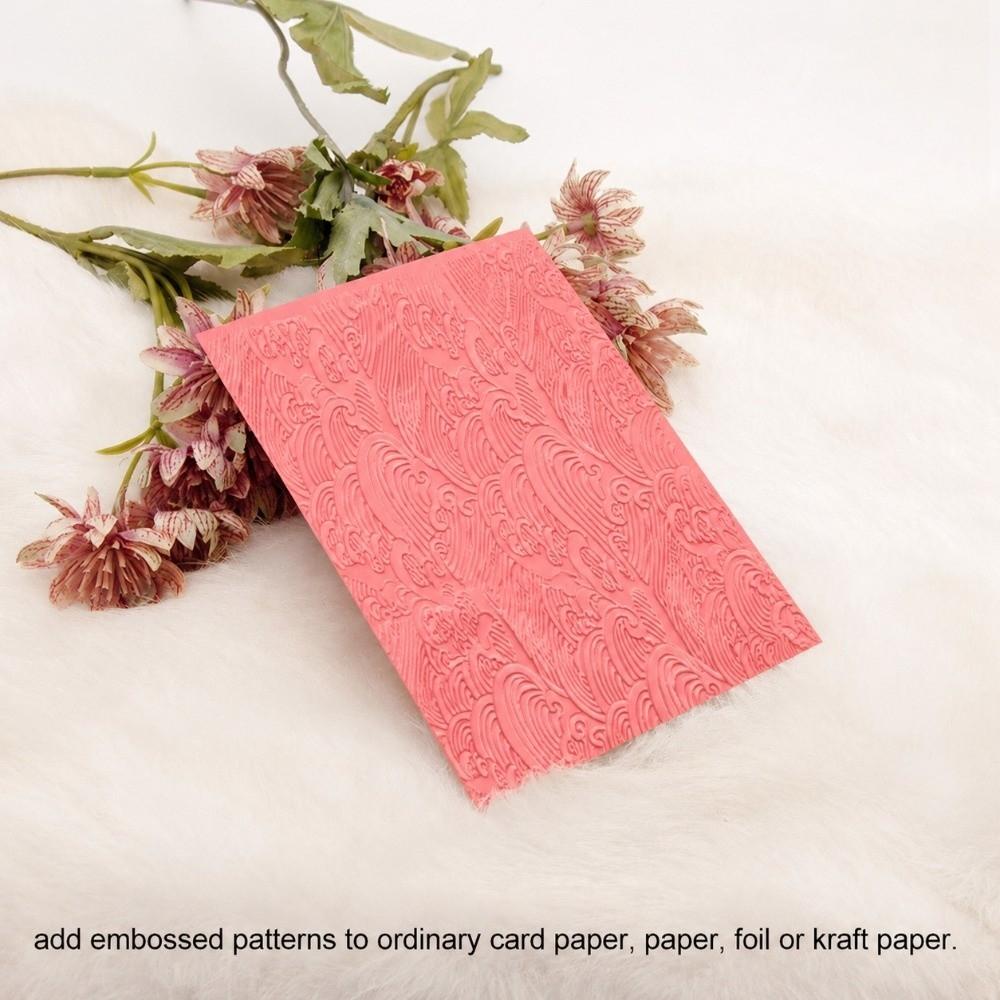 Reusable Embossing Template Plastic Embossing Mold Compatible Embossing Folder  Paper Craft