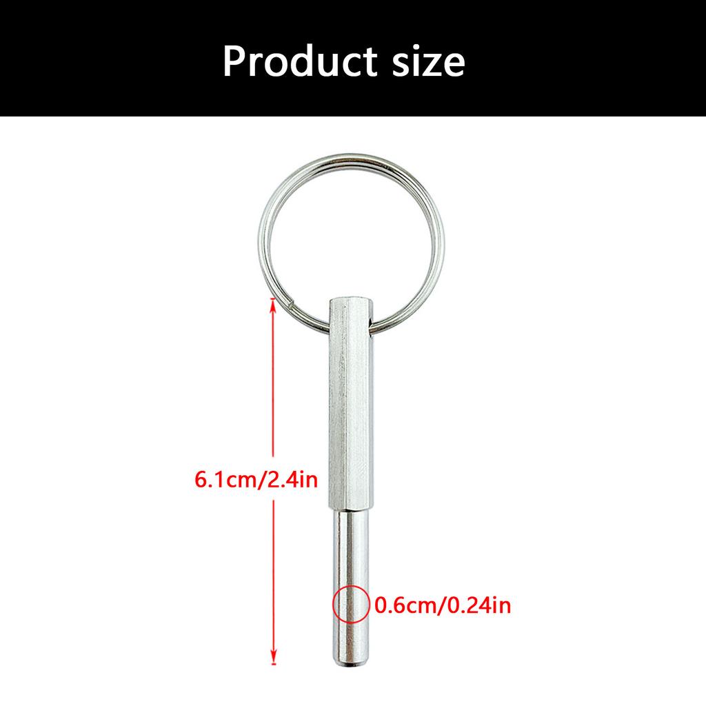 Coffee Machine Open Security Oval Head Service Repair Key Suitable for SS316 Coffee Machine Accessories