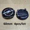 For Opel Corsa Ko4pcs 54mm 58mm 60mm 64mm Car Wheel Center Hub Caps for Opel C D E F A B Gsi Corsa Turbo Cors OPC Line Hubcap Accessories