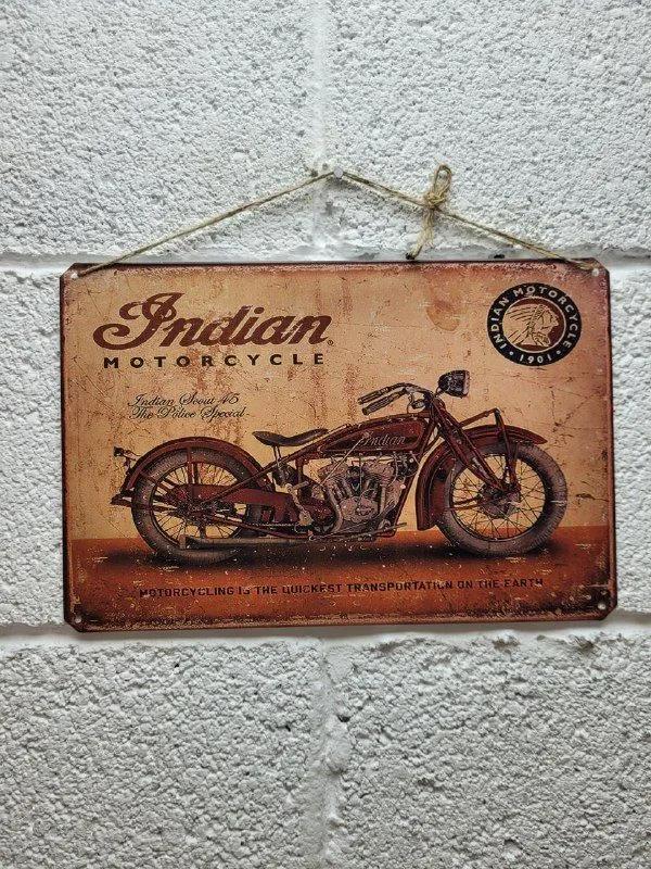 Metal Tin Sign Harley Davidson Motorcycle Poster Retro Wall Art Home Decor