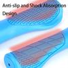 1pair Bicycle Handlebar Grip Rubber Bike HandleBar Cover Anti-Slip Shock Absorbing Lockable MTB Cuffs Cycling Accessories
