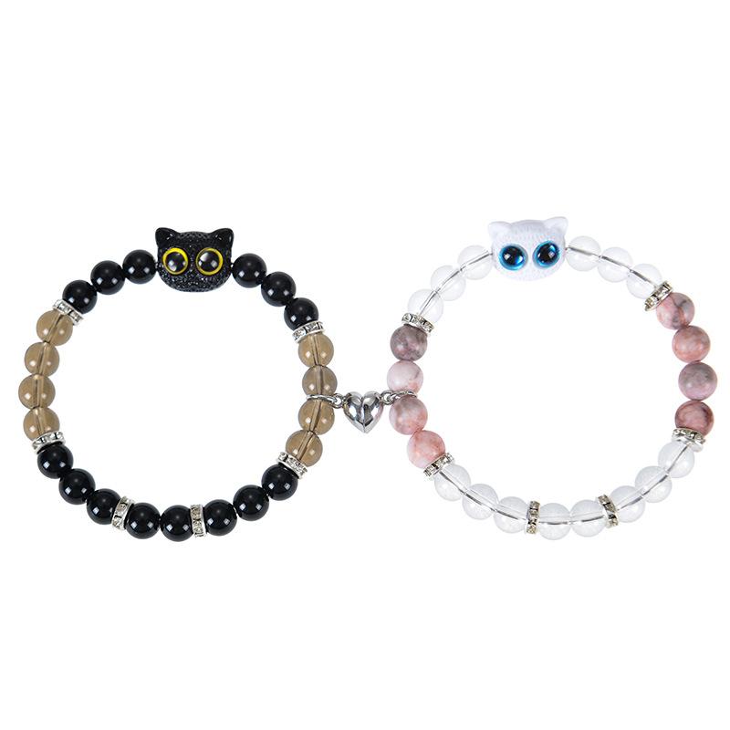 JYL TS Bracelet Triple Layer  Stacked Style Multiplies Blessings & Protection Cat-B vanilla ice