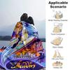 Custom 1pc Maleficent's Tale Blanket, Soft And Comfortable Blanket, Casual Warm, Camping Travel Blanket, Birthday Gift Q910165
