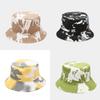 Dyeing Cotton Fisherman Hat With Wide Brim For Summer Outdoor Sun Protection