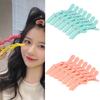 Pack Of 7 Neutral Alligator Double-Hinged Hair Clips For Women Hair Styling Professional Salon Use