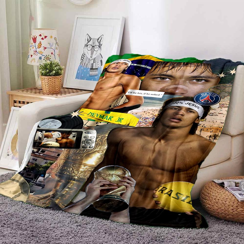 Legends Made Not Born printed flannel breathable and warm blanket, a stylish home gift, suitable for home, office and bedspread use. 15a14