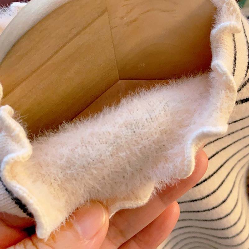 Sweatshirt for Women Autumn Winter Thickened Warm Stretchy Long Sleeve Oversize Tops