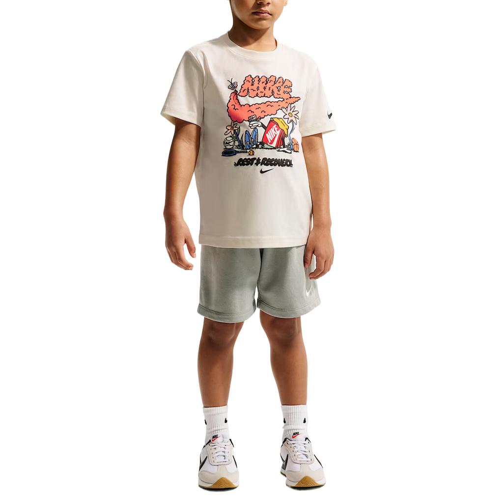 Nike Kids T Shirts Crew Neck Moderate IX4810-133