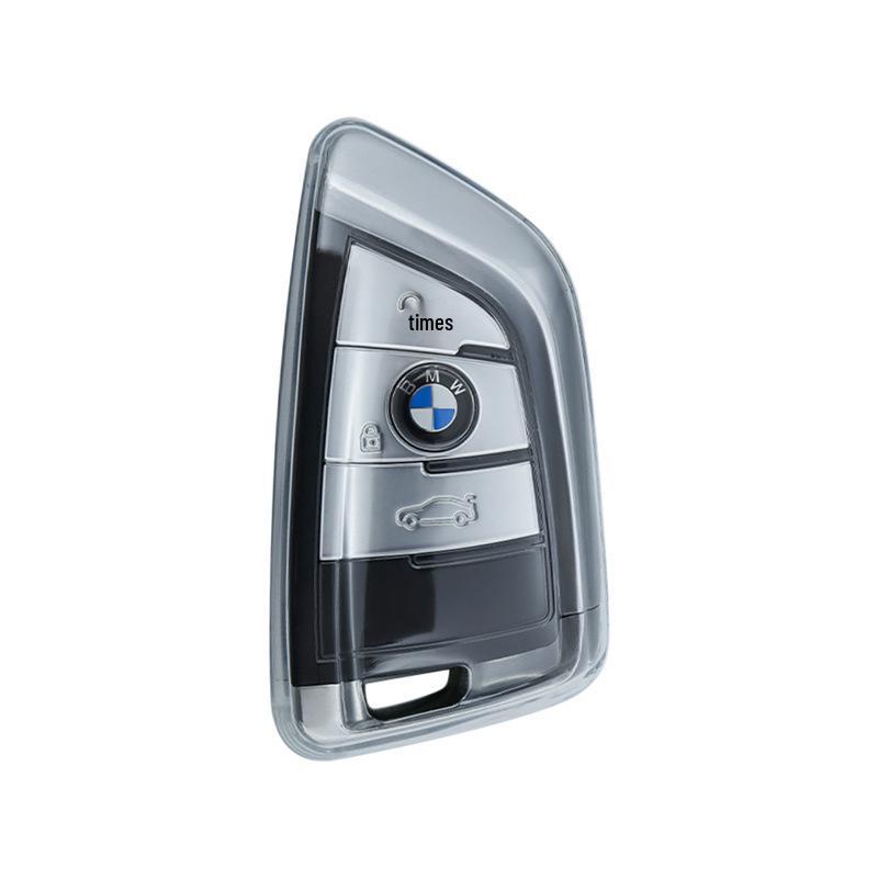 Transparente Schlüsseltasche für BMW Klinge: Passt für 3er, 5er Serie, X1, X2, X3, X4, X5, X6, X7, 525L, 530 Modelle