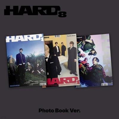 SHINee Album Hard 8th Album HARD Photobook 1 Random Photo Book (CD + Photo Card + Photo Book, Etc.)