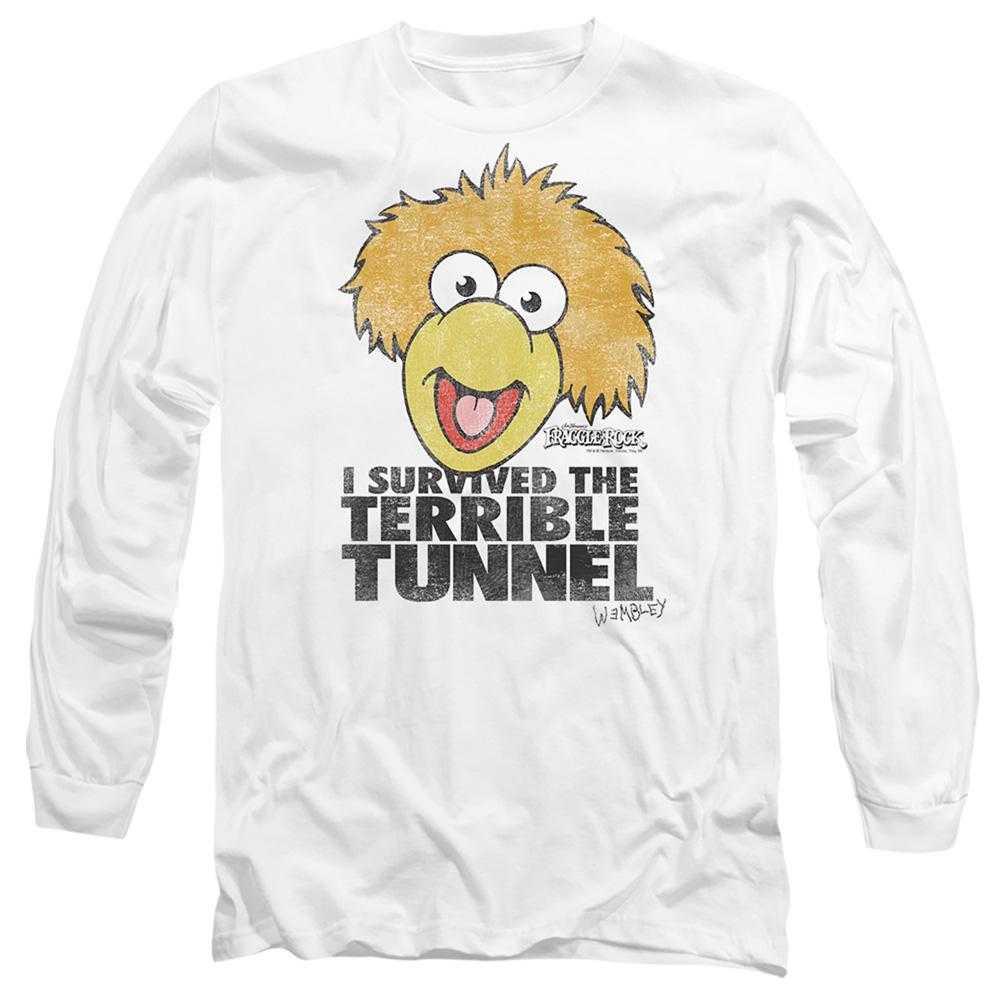 Fraggle Rock Unisex Adult Terrible Tunnel Long-Sleeved T-Shirt