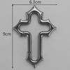 1Pcs Religious Crucifix Grunge Clasp Key Clip Y2K Cross Carabiner Keychain Edc Gift For Men Camping Hiking Outdoor Climber