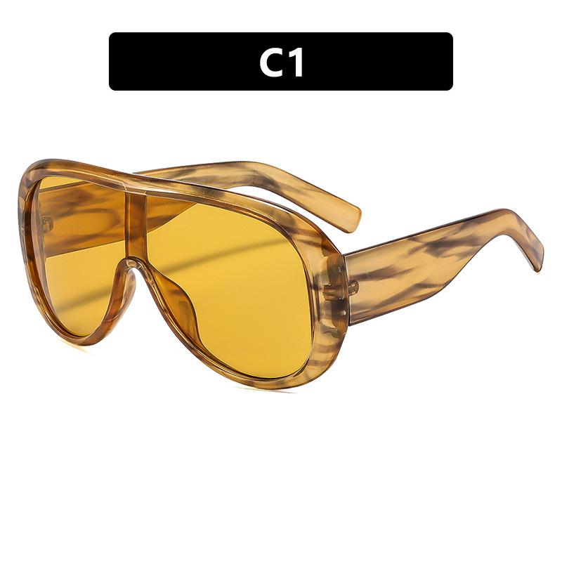 

Vintage Square One Piece Shield Y2K Sunglasses for Women 2026 Fashion Leopard Sexy Sun Glasses Ladies Oversize Shades UV400