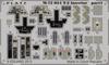 PLATZ Etching Parts for the Japan Air Force Plastic Model Parts 1/72 Self-Defense T-2,
