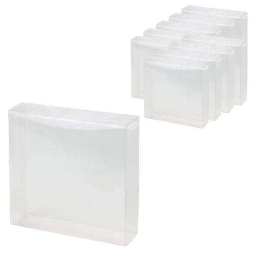 Set of 10 Trading Card Box Loaders, Clear, Stain-Resistant, Easy to See Design, Easy to Assembly, Storage, and Collections