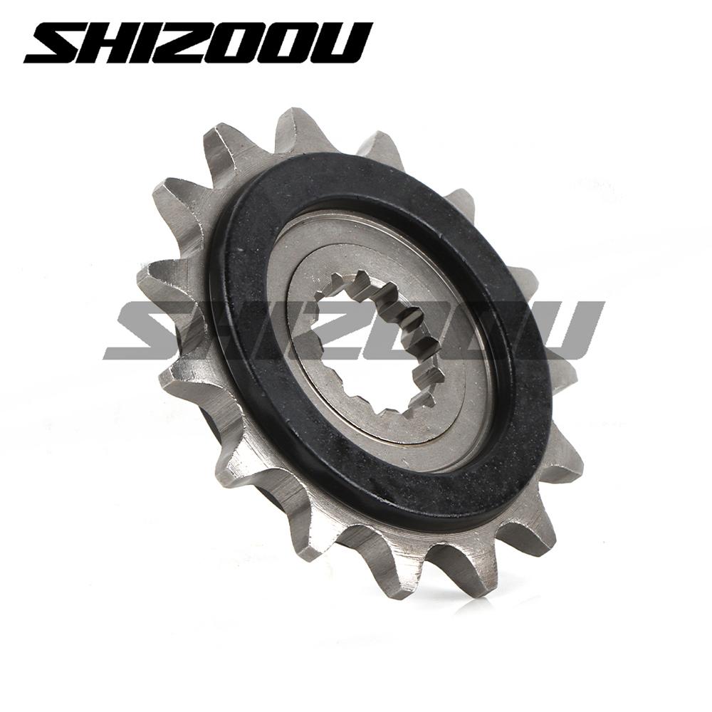 15T For CFMOTO 450MT 450mt 450 MT Small Silent Durable Motorcycle Front Sprocket Chain Wheel Front Fly Wheel Pinion