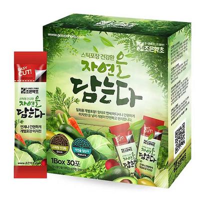Joeun Medicinal Herb, Containing Nature, Premium Morel Cabbage Pill Stick, 90g, 1 piece,Korean Health Food