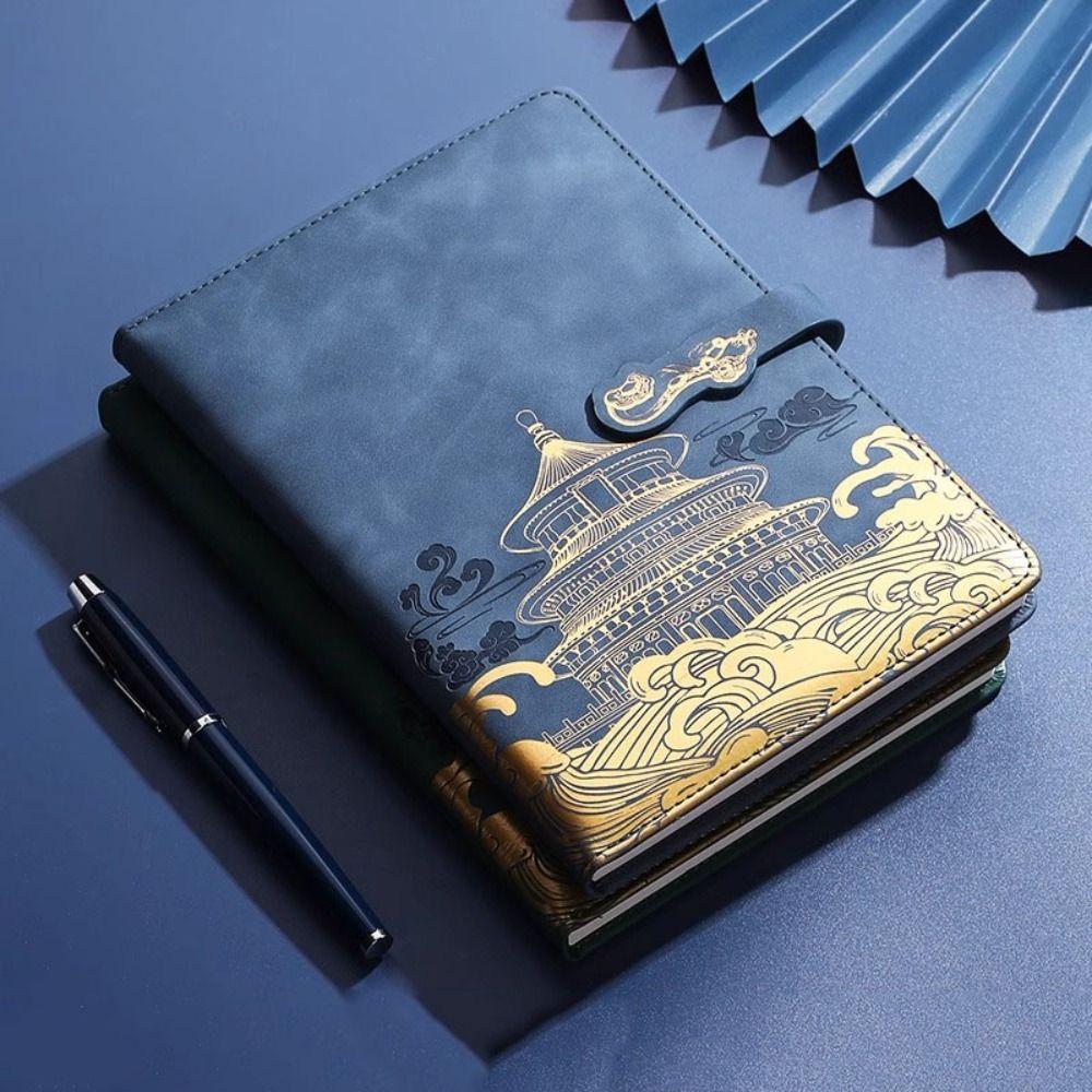 

A7 Mini Daily Planner PU Cover Agenda Notepad Portable Meeting Record Handbook Office червоний