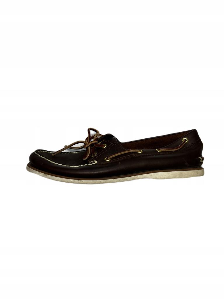 Men's Brown Timberland 45 Slip-On Shoes - Used