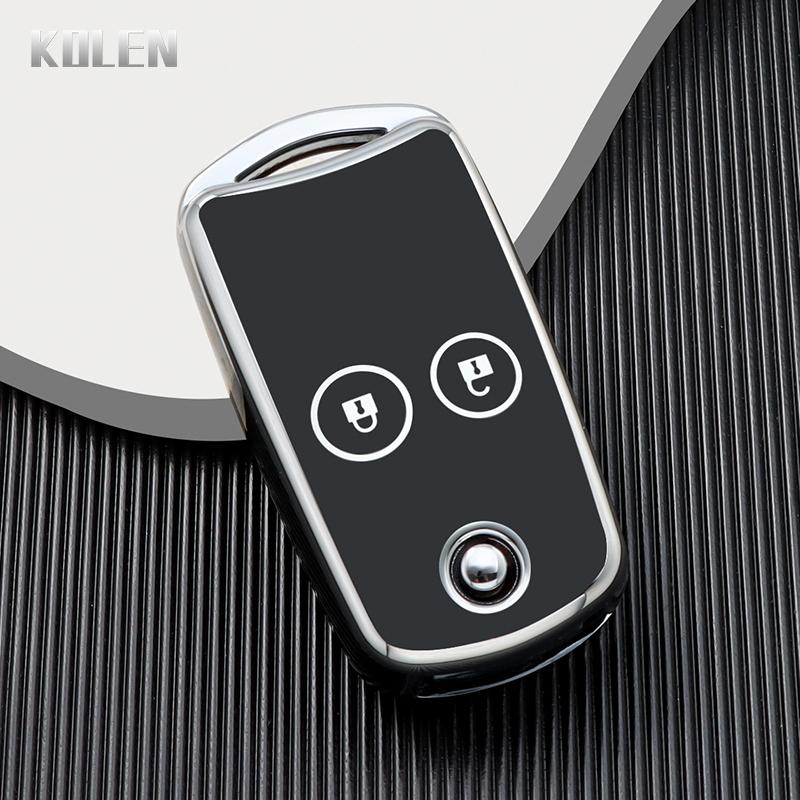

New Tpu Car Flip Key Case Cover Shell For Honda Civic Fit Accord Crv Hrv Jazz Odyssey For Acura Tl Tsx Zdx Rsx Crz 2 3 Buttons
