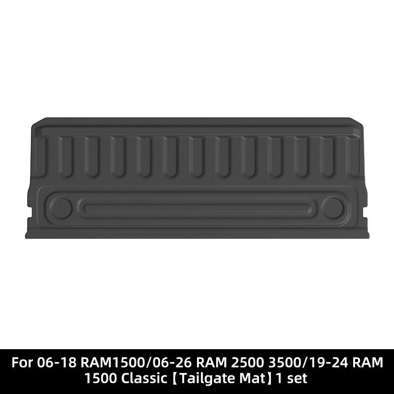 Задний коврик в кузов из ТПЭ для 06-18 Dodge Ram/06-26 Ram 2500/3500 Black