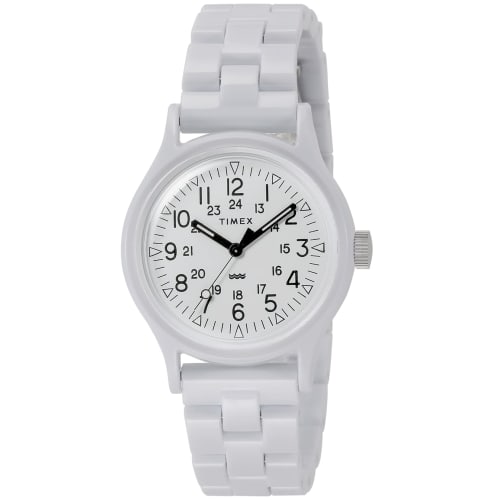 TIMEX Men's Original Camper Tile Collection Watch TW2V19900 White