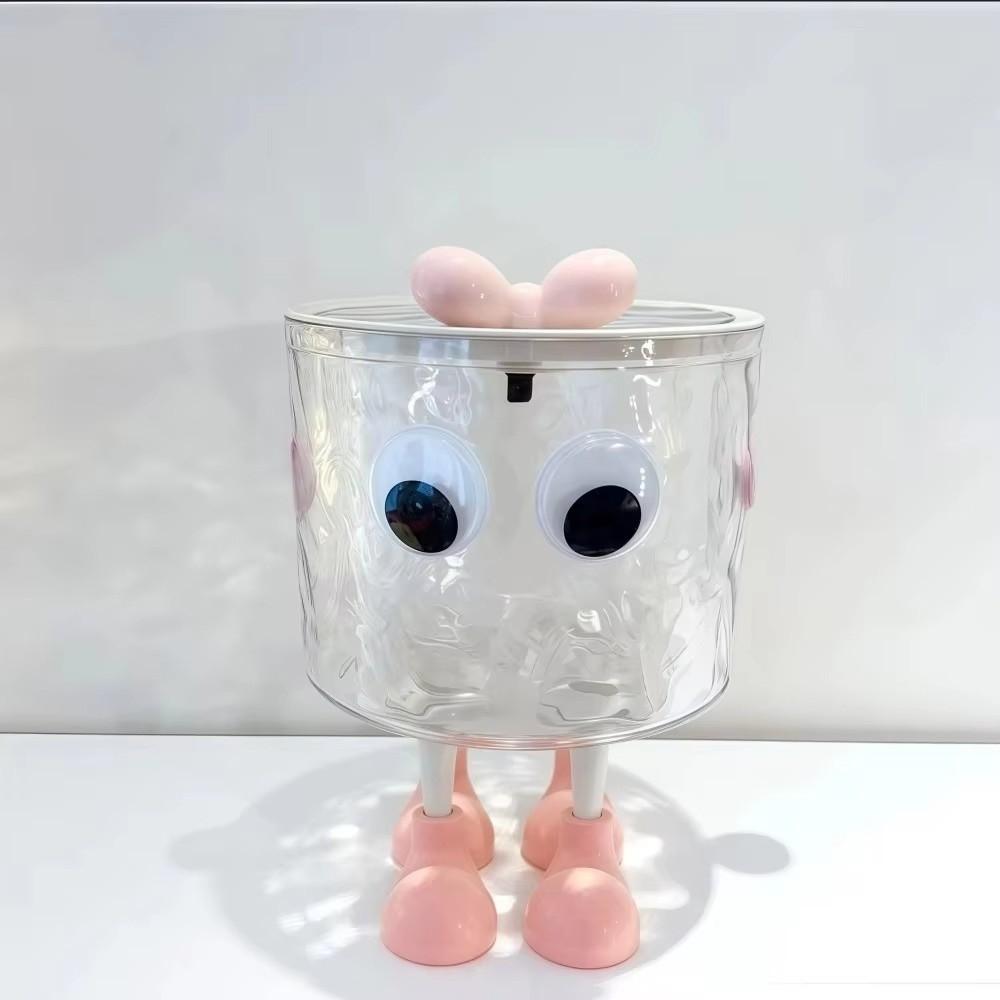 Large Capacity Desktop Storage Box Transparent Pen Storage Buckets Bathroom Storage