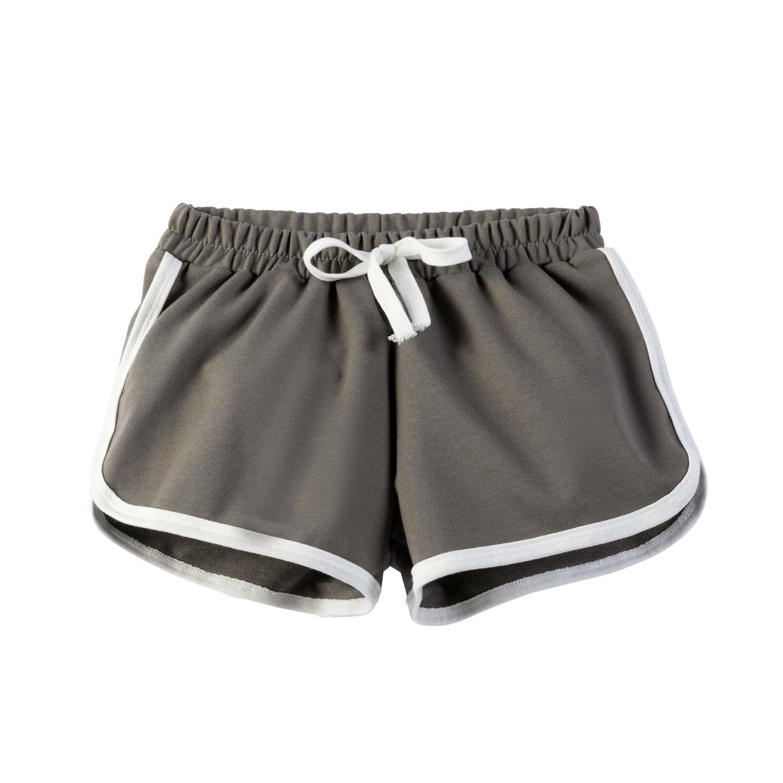 

Свободная повседневная верхняя одежда для девочек, однотонная, спортивные шорты, пижамы, шорты, пижамы 160