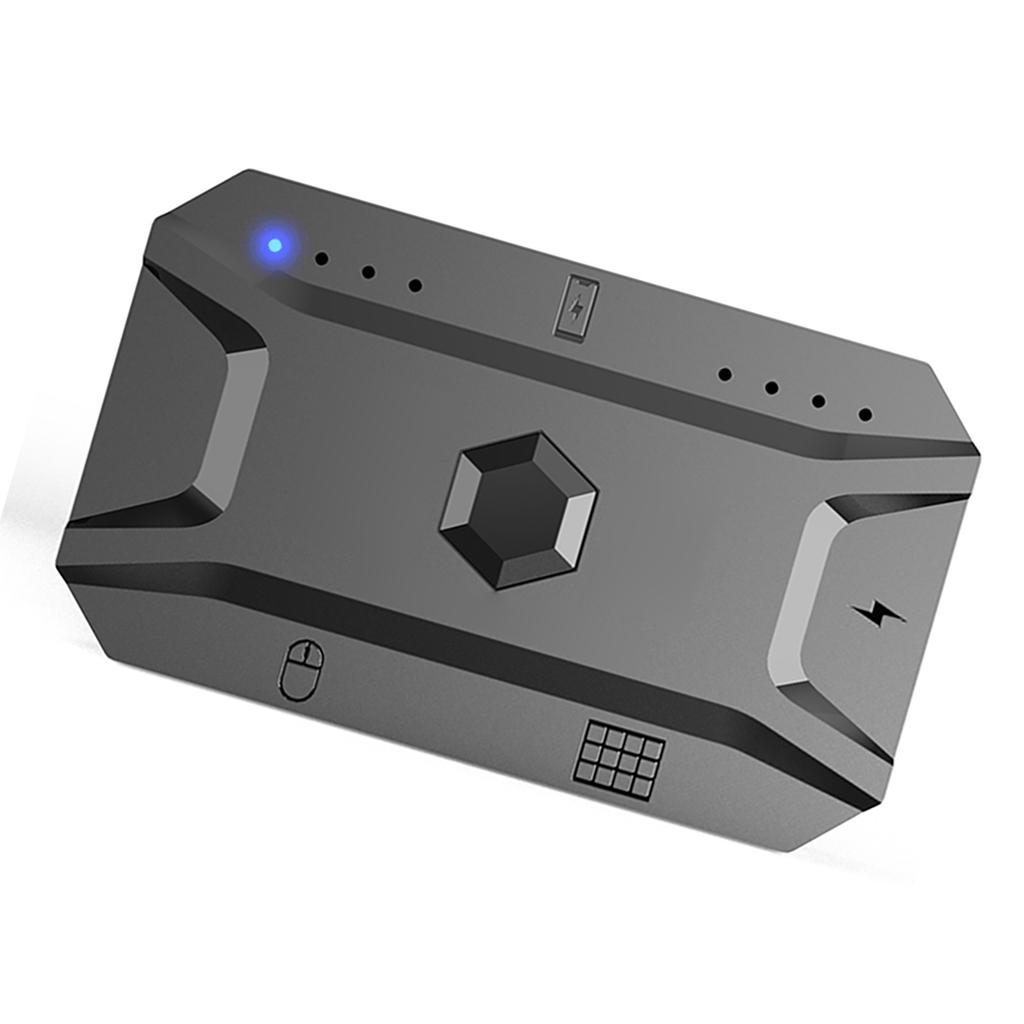 Konwerter Klawiatury i Myszy Przenośny Adapter Klawiatury i Myszy do Gier Mobilnych Połączenie BT5.0 Wsparcie dla Systemu Android