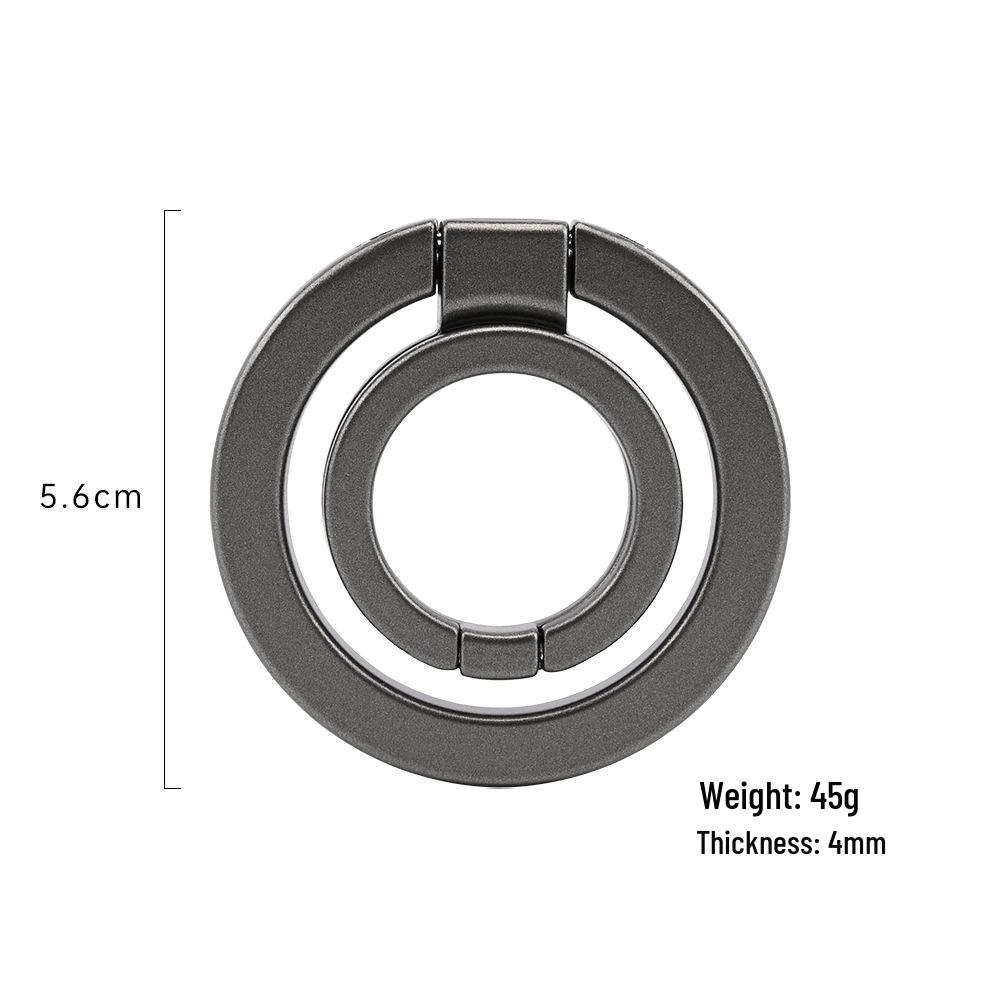 Zinc Alloy Rotating Magnetic Phone Stand Ring Holder