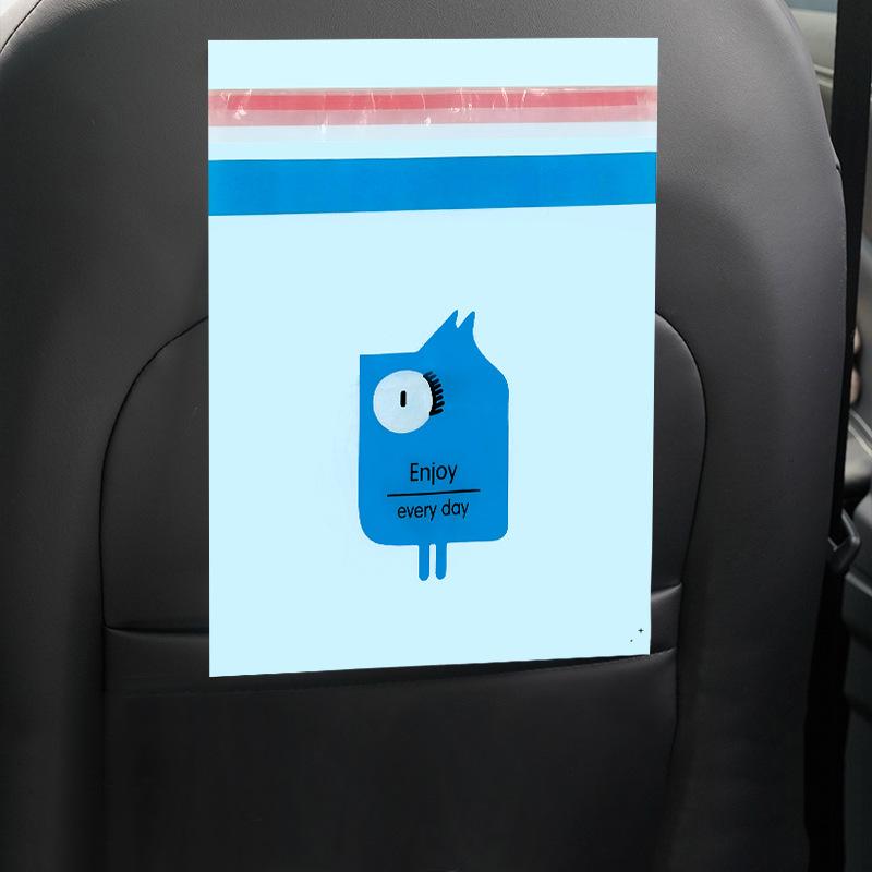 Car Garbage Bag Self-adhesive Disposable Portable Car Vomit Bag Clean Storage Bag Car Garbage Bag
