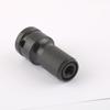 Electric Wrench Adapter: 1/2 To 1/4 Inch Inner Hexagon Conversion with Telescopic Spring Sleeve