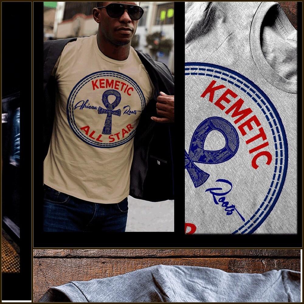 Kemet  ancient Egyptian ankh African history knowledge Nubian black pride Unisex T-Shirt XXL