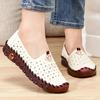 Sneakers Donna Traforate Piatte Basse Mocassini Casual Antiscivolo Traspiranti