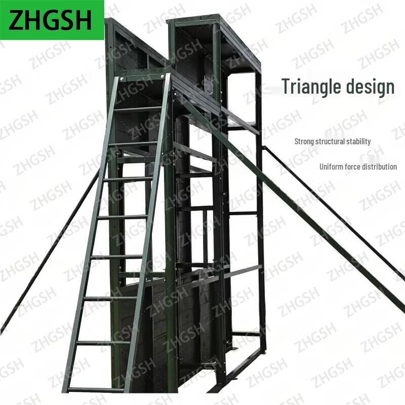 ZHGSH Outdoor Physical Training Climbing Wall Set