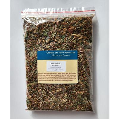TÈ ALLE ERBE RACCOLTO PREMIUM TRIFOGLIO ROSSO 500g Trifolium pratense Fiori di Erba Essiccata