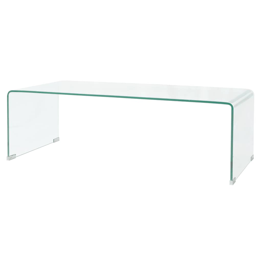 Vidaxl Mesa de Centro, Vidro Temperado 98X45X30 Cm