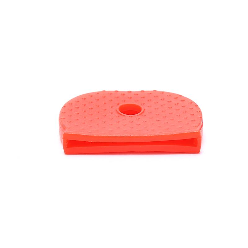 Fashion Hollow Rubber Key Cover Top Hat Multicolor Soft Silicone Key Lock Cap