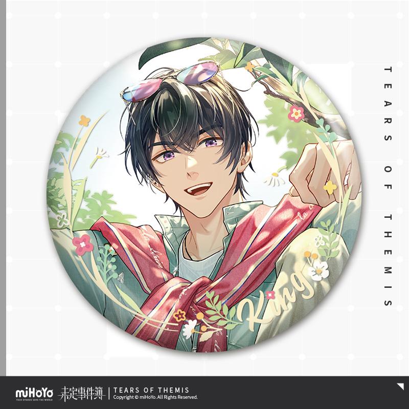 

Sunsyea Tears of Themis Official Merch miHoYo King Series Badge Colored Paper