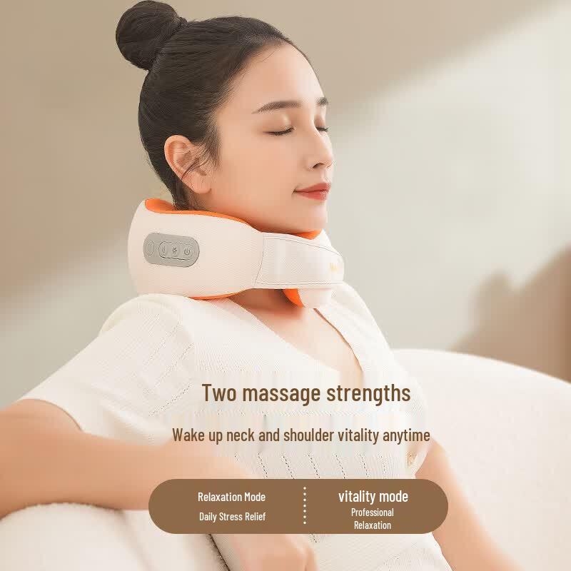 Misida Rechargeable 3D Kneading Neck Massage Pillow CN plug (adapter included)