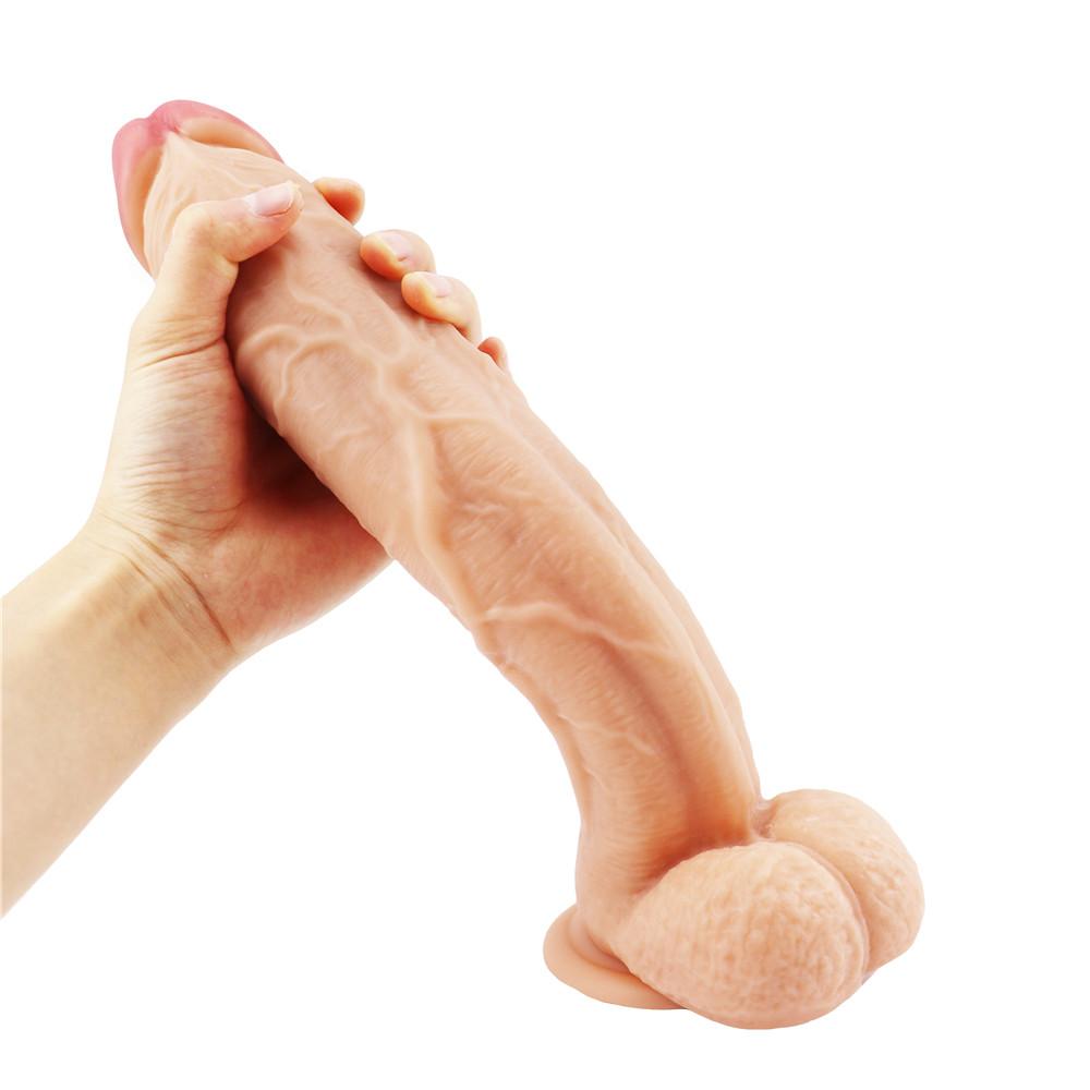 Soft Realistic Dildos For Women Sex Toys Curved Penis G-Spot Powerful Suction Orgasm Vagina Masturbators Adults Dildo