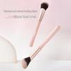 NOVO9279 Angled Soft Skin Blush Brush for Makeup - Fine Powder Grip Beauty Tool