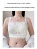 Plus Size Wire-Free Binder Bra for Bust Minimization and Side Fat Reduction, Large Cup Bandeau, Wire-Free, Big Chest Minimizer
