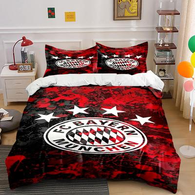 FC Bayern Munich Logo. Bedding Sets Duvet Cover Sets Duvet Covers Pillowcases(1 * Duvet Cover 2 * Pillowcases, Without Duvet Insert)