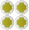 Pottery Clover Set of Outlet Made In Mino Ware Cat's Four-Leaf Teacups, 4, Included, Japan,