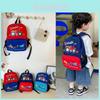 Adorable Cartoon Print Kindergarten Backpack For Boys And Girls With Breathable Oxford Fabric