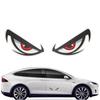 Reflective Eyes Stickers for Cars | 3D Stereo Eye Decal Stickers, Car Reflective Stickers,